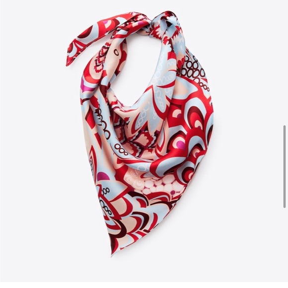 ZARA BNWT Flowy Print Shirt + Scarf - Picture 8 of 9